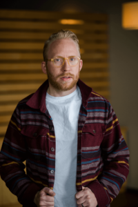 Young white male artist