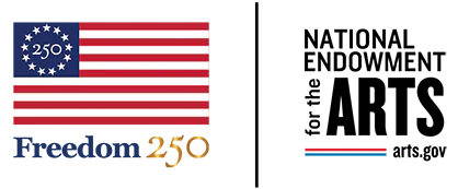National Endowment for the Arts Freedom 250 logo