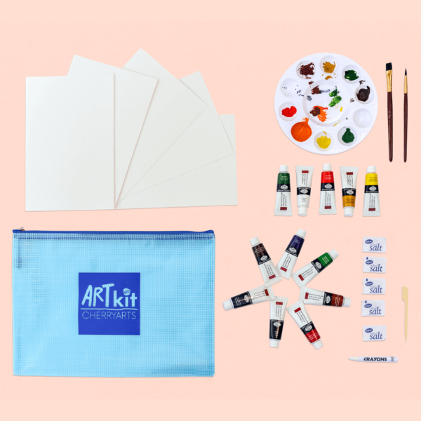 watercolor art kit supplies