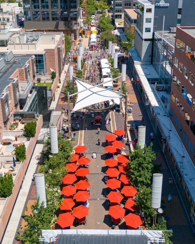WE CAN BARELY BELIEVE IT: the Cherry Creek Arts Festival is officially TWO MONTHS AWAY. Now’s a great time to plan your visit to one of the country’s most prestigious fine arts festivals, which takes place in beautiful Cherry Creek North this July 4, 5, and 6. We are so excited to see you — and 260 incredible artists — this summer! 🍒🎨❤️

Drone photos by @mickkail.photo 

#cherrycreek #artsfestival #visitdenver
