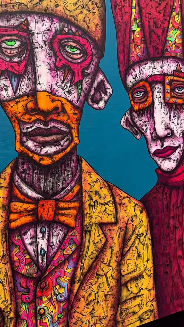 Justin Coursey and his colorful, unique work will be back in person at the 2025 Cherry Creek Arts Festival this July 4 to 6 in beautiful Denver, Colorado! 🍒🎨❤️

#artoftheday #contemporaryart #modernart
